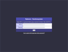 Tablet Screenshot of buanco.rybners.dk